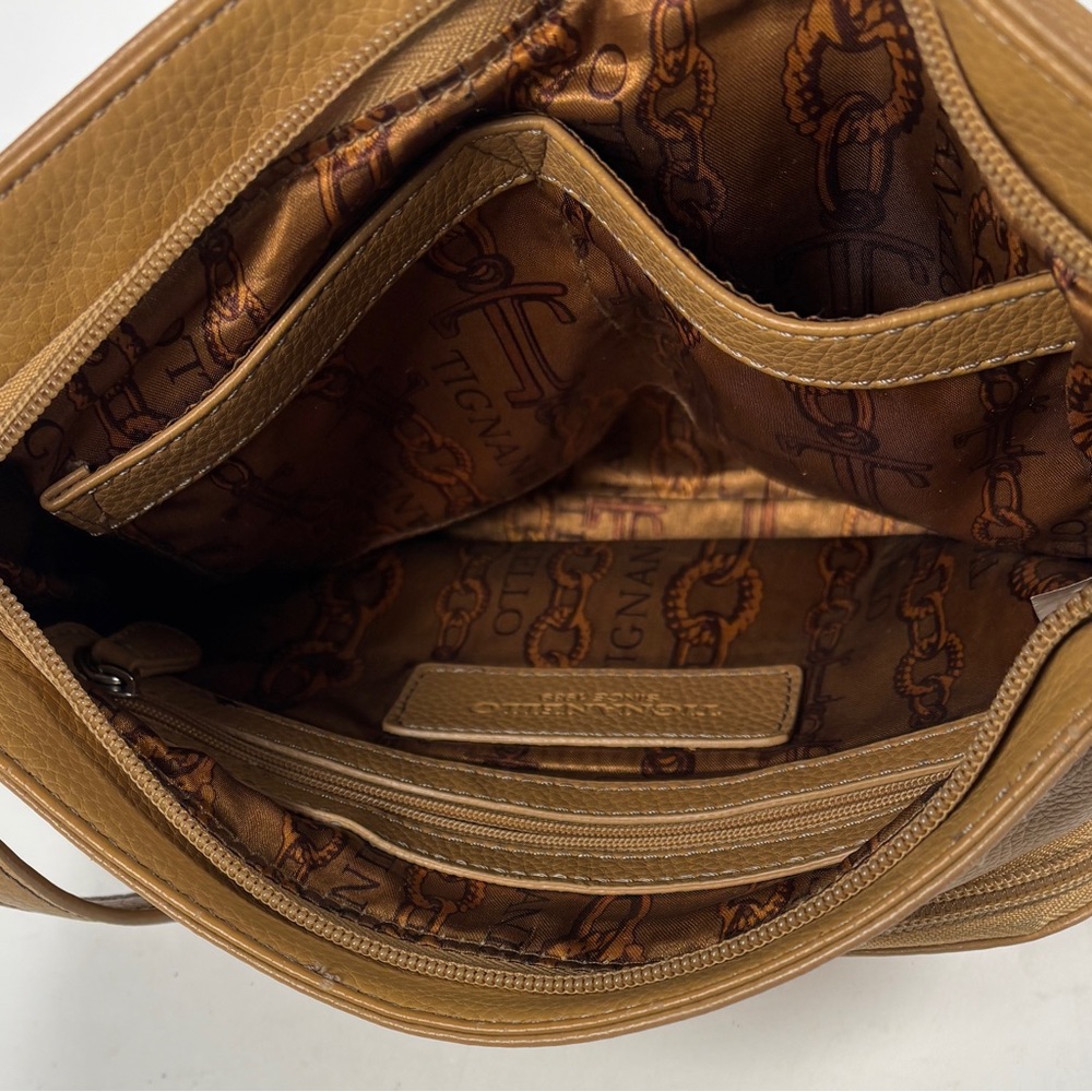 Tignanello tan Leather Crossbody Bag - Picture 13 of 13